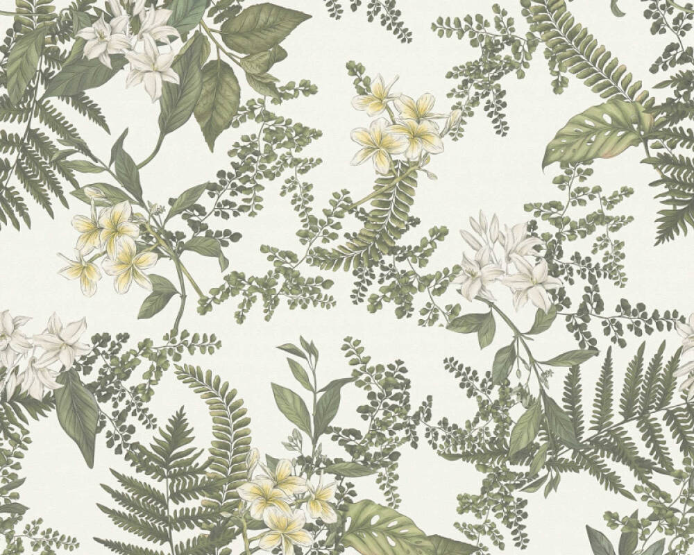 Papel de parede Folhagem/Floral Famous Garden 394243