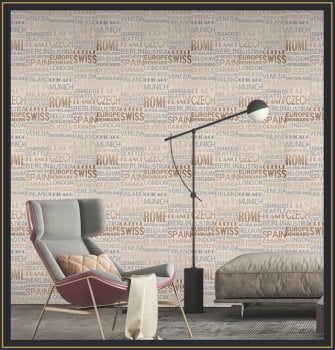 Papel de Parede INFINITY  DZIF-472301 Cidades do Mundo