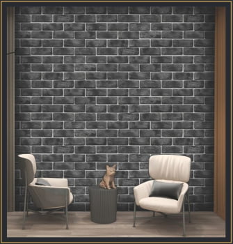 Papel de Parede INFINITY  DZIF-771705 Tijolinho