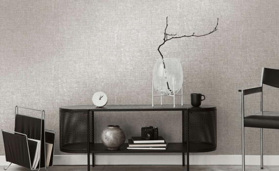 Papel de parede Liso com textura Famous Garden 395641