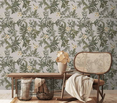 Papel de parede Liso Famous Garden 394242