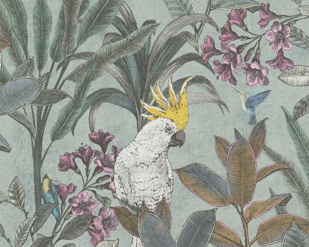 Papel de parede Liso Famous Garden 397482