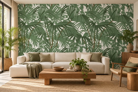 Papel De Parede Rio Folhagem TR1205 Tropicalia