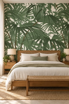 Papel De Parede Rio Folhagem TR1205 Tropicalia