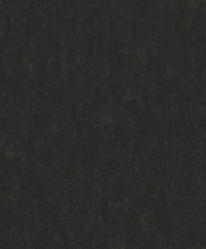 Papel de Parede Seven Manchado Preto com Dourado