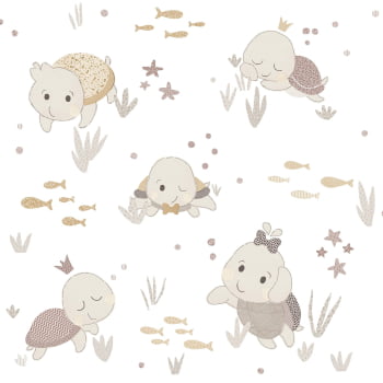 Papel de parede Tartaruga Marinha HAPPY 14850