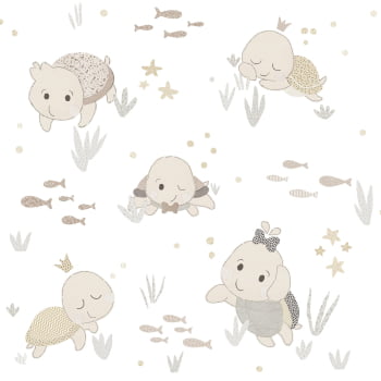 Papel de parede Tartaruga Marinha HAPPY 14851