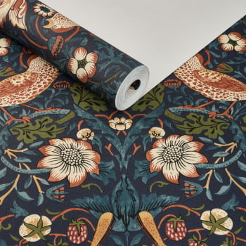 Papel de Parede Venice VEN-MT220701 Passaros e Flores