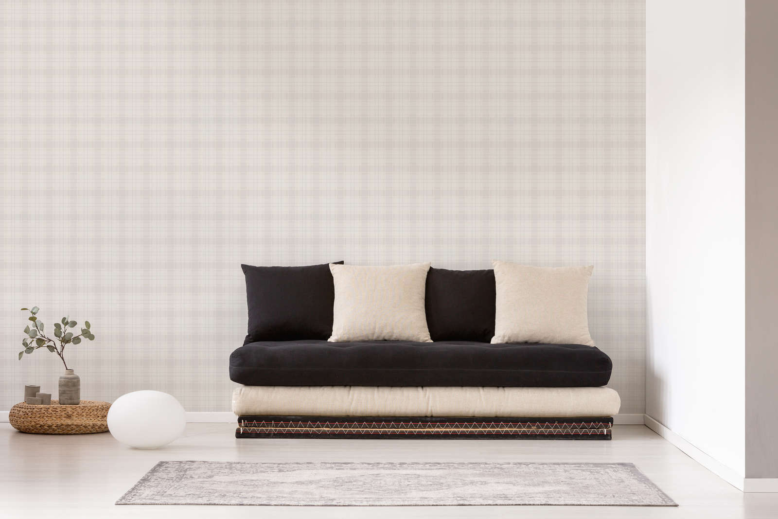 Papel de parede Xadrez Famous Garden 390723