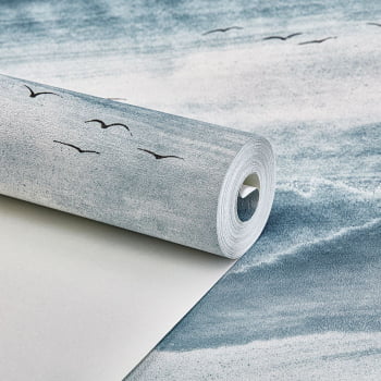 Papel de Parede Zuma ZUM-T520-1 Nuvens